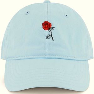 beauty and the beast rose cap